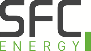 SFC Energy logo - German fuel cell technology partner